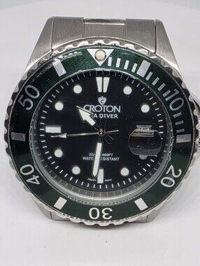 Croton Sea Power CA301303/ Sea Diver quartz watch. 42mm bezel, 20ATM